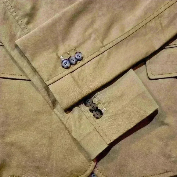 Lafayette 148 New York Thatcher Blazer In Skylight Cotton Size 10 #129 - Picture 6 of 11